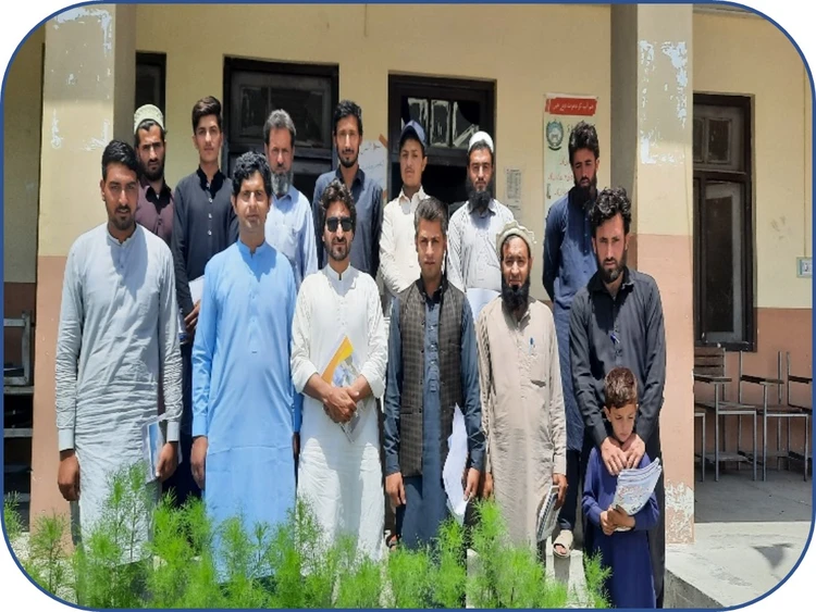 Group photo of Participants from Gawri Writers Workshop