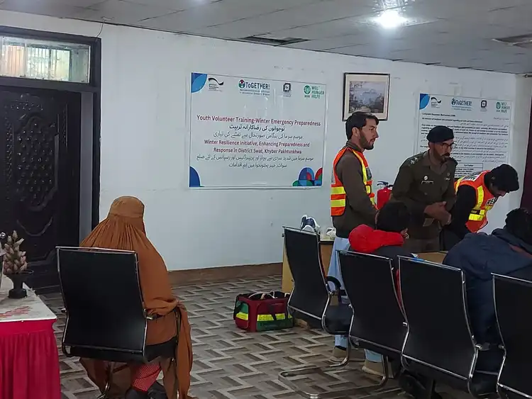 Women participation in Emergency Response Training 